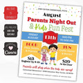 back to school fundraiser idea